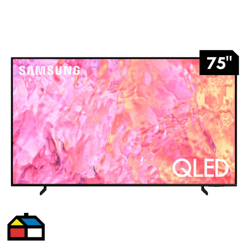 SAMSUNG - Televisor Samsung Smart TV 75" QLED 4K QN75Q60CAGXPE (Nuevo)