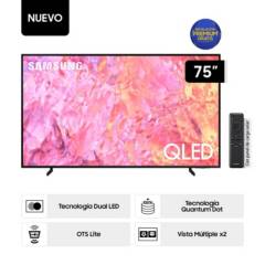 Televisor Samsung Smart TV 75" QLED 4K QN75Q60CAGXPE (2023)