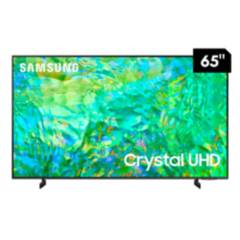 SAMSUNG - Televisor Samsung Smart TV 65" Crystal UHD 4K UN65CU8000GXPE (Nuevo)
