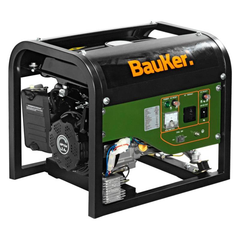 BAUKER - Generador a Gasolina 1200W Bauker