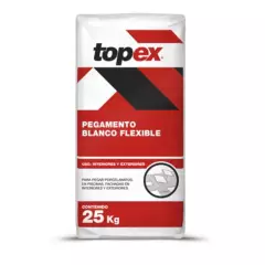 TOPEX - Pegmento Topex Blanco Flexible 25kg