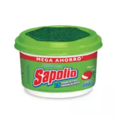 SAPOLIO - Lavavajilla en pasta manzana Sapolio 800gr