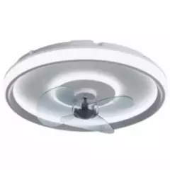 ILUMA - Plafón Ventilador Decorativo 3 Temperaturas de Luz 50W