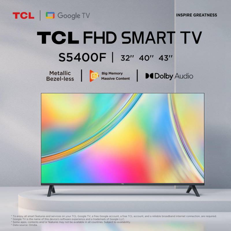 Televisor TCL Smart TV 32S5400AF