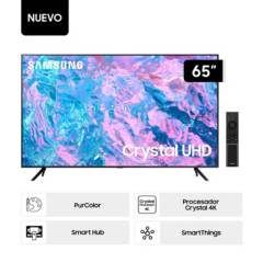 SAMSUNG - Televisor Samsung Smart TV 65" UHD 4K UN65CU7000GXPE