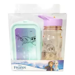 DISNEY - Pack 2 Taper Hermético + Botella Frozen
