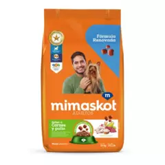 MIMASKOT - Comida para Perros Adultos Carne, Pollo y Cereal Raza Pequeña 15kg