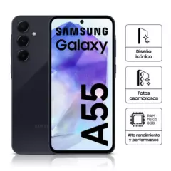 SAMSUNG - Celular Samsung Galaxy Awesome A55 8GB 256GB + Cargador + Audífonos
