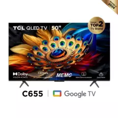undefined - Google TV 50" QLED 4K 50C655 TCL