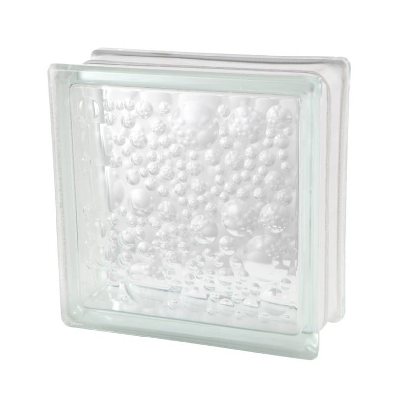 GLASS BLOCK - Block de Vidrio Burbuja 19 x 19 cm