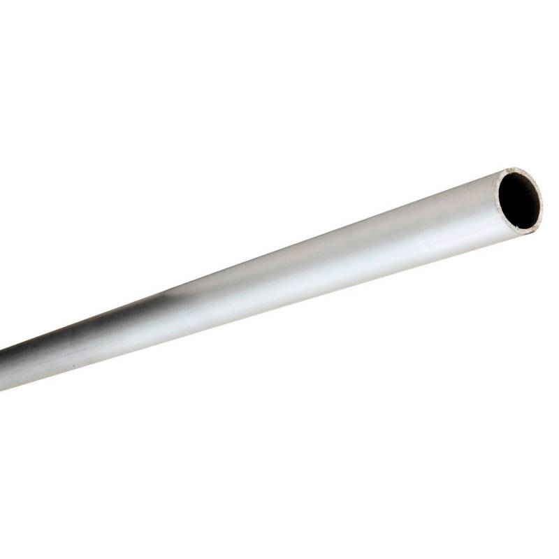 Tubo aluminio redondo diam 25 mm.