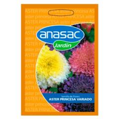 Semillas de Aster Princesa Mix en sobre 0.1 gr