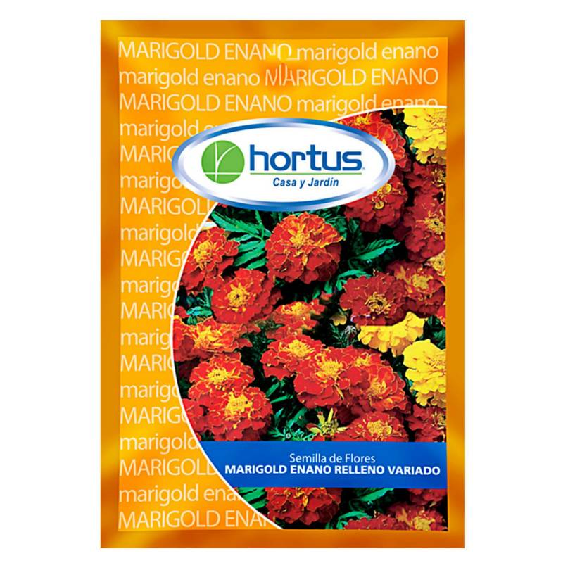 HORTUS - Semillas de Marigold Enano Var en sobre 0.3 gr