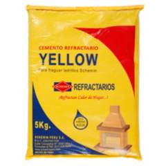 SCHEMIN - Cemento Refractario Yellow 5Kg