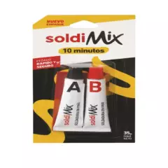 SOLDIMIX - Adhesivo 10 minutos Soldimix 35 gr