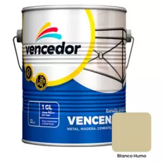 VENCEDOR - Esmalte sintético Vencenamel blanco humo 1 gl