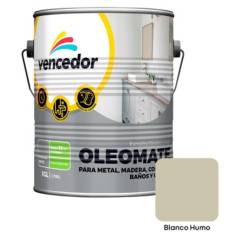 VENCEDOR - Esmalte Sintético Oleo Mate Blanco Humo 1 gl