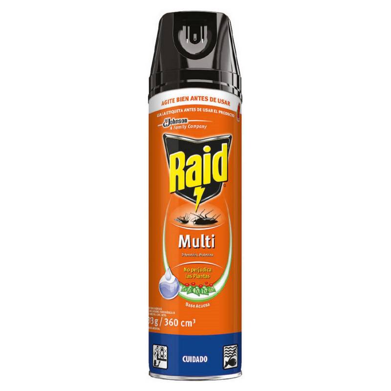 RAID - Líquido Insecticida en Spray 313 gr