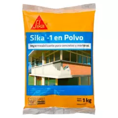SIKA - Impermeabilizante en Polvo para Mortero y Concreto Sika-1 x 1kg