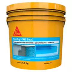SIKA - Revestimiento Impermeable para tanques y cisternas Sikatop-107 Seal Gris x 4.5kg
