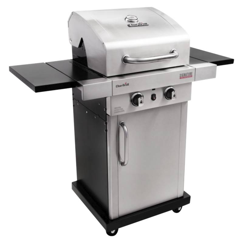  - Parrilla a Gas Char-Broil 119x121x58cm + 2 Quemadores Infrared + 2 Bandejas Laterales
