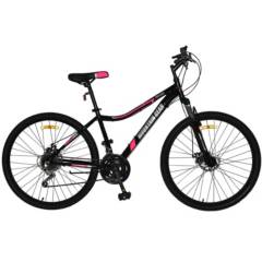MOUNTAIN GEAR - Bicicleta Raven Aro 27.5 Negro/Rosa