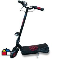 Scooter Eléctrico M1 Negro/Rojo
