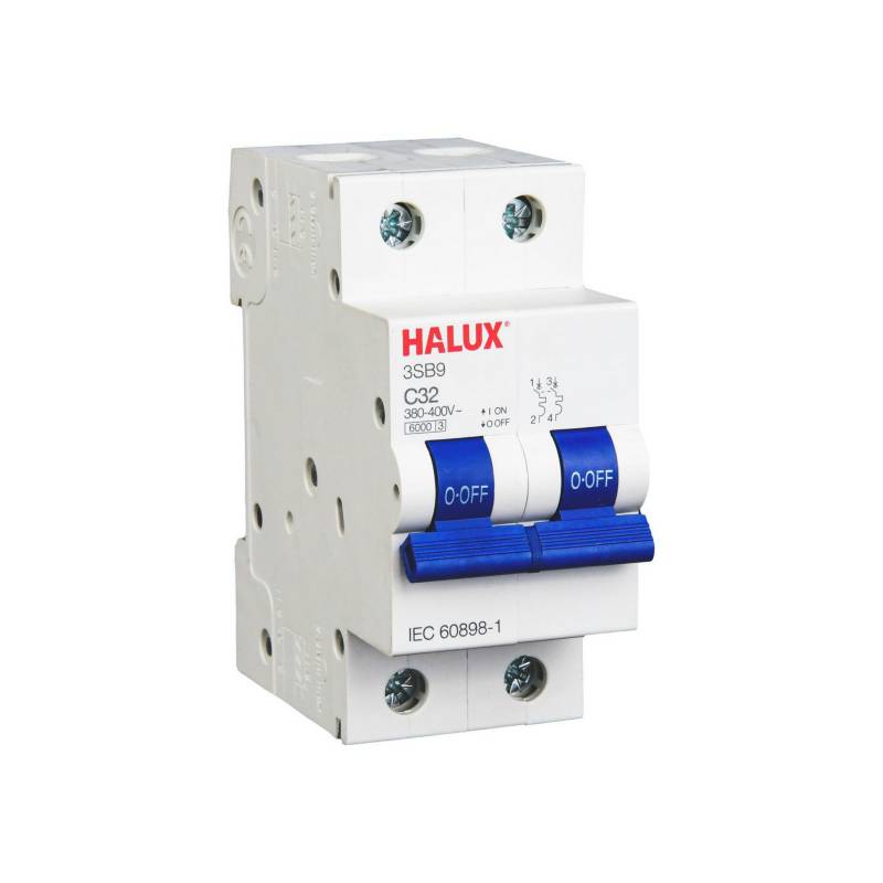 HALUX - Interruptor Termomagnético 2x32A