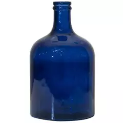 VIDRIOS SAN MIGUEL - Botella Retro 43 cm Azul