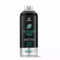 MONTANA COLORS - Spray Pintura Negra Alta Temperatura 400ml