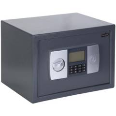FIXSER - Caja de Seguridad Digital con Panel LCD 26.8 l Gris