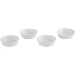 JUST HOME COLLECTION - Set 4 Pocillos Blanco 9cm