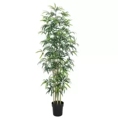 JUST HOME COLLECTION - Planta Artificial Bamboo Verde 180cm