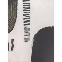 HOMY - Canvas Abstract Black2 80x60cm