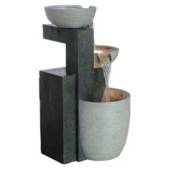 Mini Fuente de Agua Decorativa a Pilas 13.3x18.5x13.3cm