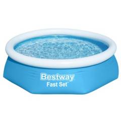 BESTWAY - Piscina Inflable 244x61cm Fast Set