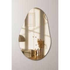 JUST HOME COLLECTION - Espejo Decorativo Forma Irregular Drop 60x105cm