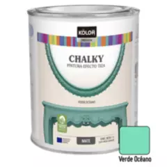 KOLOR - Kolor Chalky Brush Verde Océano 1L