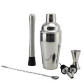 Juego Coktelera Bartender Shaker Acero Inoxidable II – La Cava De Baco