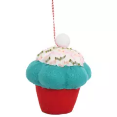 DEAR SANTA - Adorno De Navidad Cupcake 9Cm