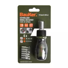 BAUKER - Destornillador Plano Bauker
