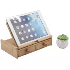 JUST HOME COLLECTION - Organizador Porta Laptop Bambú