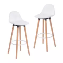 JUST HOME COLLECTION - Set 2 Sillas Bar Presley