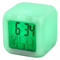 CASA BONITA - Reloj LED Cube Digital RGB