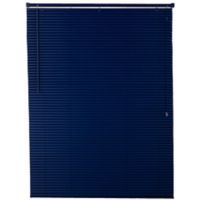 Persiana de PVC 120 x 165 cm azul marino