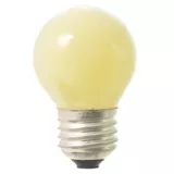 Lamparita incandescente gota 15W amarillo E27