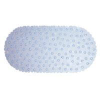 Alfombra de baño antideslizante Burbuja 40 x 60 cm transparente
