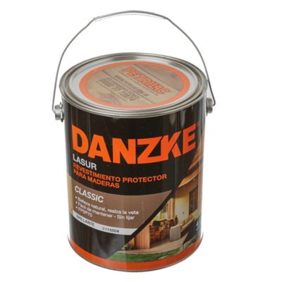 Protector Madera Exterior Satinado Danzke Lasur Petrilac 4l