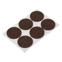 Filtro adhesivo circular 32 mm marrón por 6 unidades