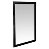 Espejo rectangular negro 50 X 90 cm